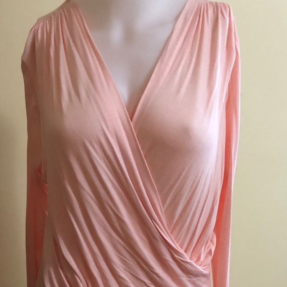 🌸Rhonda Shear Asymmetrical Ruched Tunic🌸